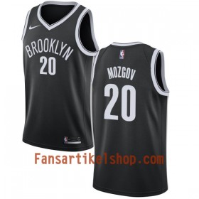 NBA Brooklyn Nets Trikot Timofey Mozgov 20 Nike 2017-18 Schwarz Swingman - Herren